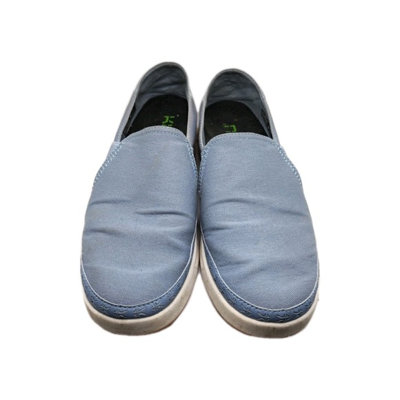 KURU Womens Slip on Sneakers Blue size 9.5 20910695 Shoes Cloud pre owned - Picture 6 of 8